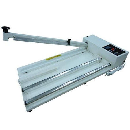 Sealer Sales 14" W-Series I-Bar Sealer w/ Sliding Cutter w/ Film Roller w/ 2.7mm Seal Width W-350IC